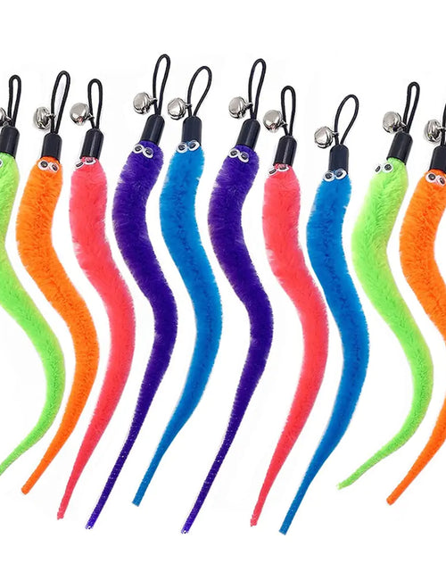 Load image into Gallery viewer, Retractable Cat Feather Toy for Indoor Cats
