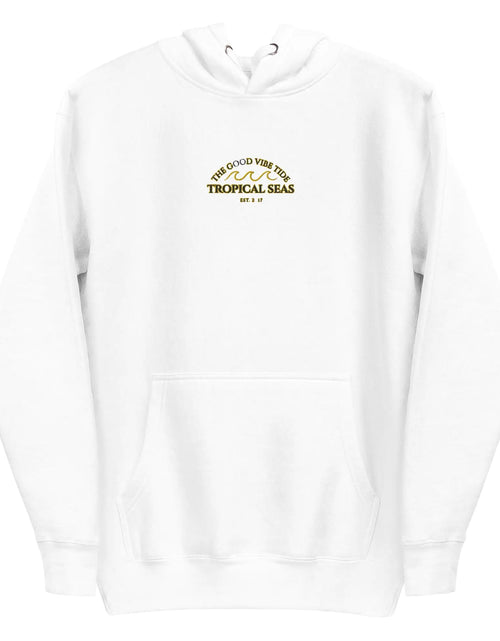 Load image into Gallery viewer, Tropical Seas Center Waves Hoodie
