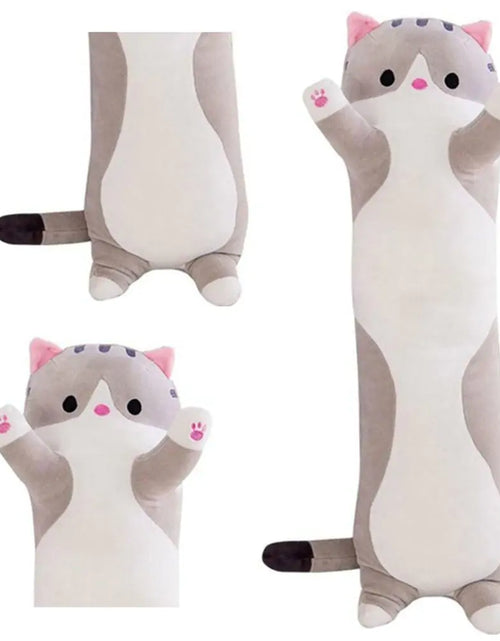 Load image into Gallery viewer, Cat Cuddly Toy Side Sleeper Pillow Children
