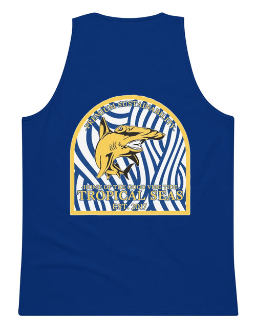 Load image into Gallery viewer, Men’s Premium Hammerhead Shark Tank Top
