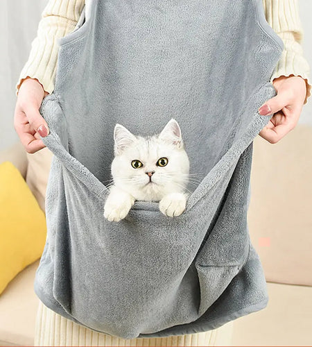 Winter Plush Pets Carrier Pouch
