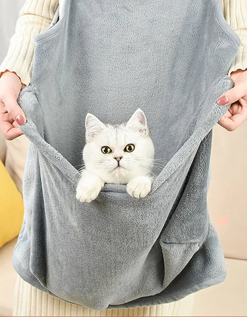 Load image into Gallery viewer, Winter Plush Pets Carrier Pouch
