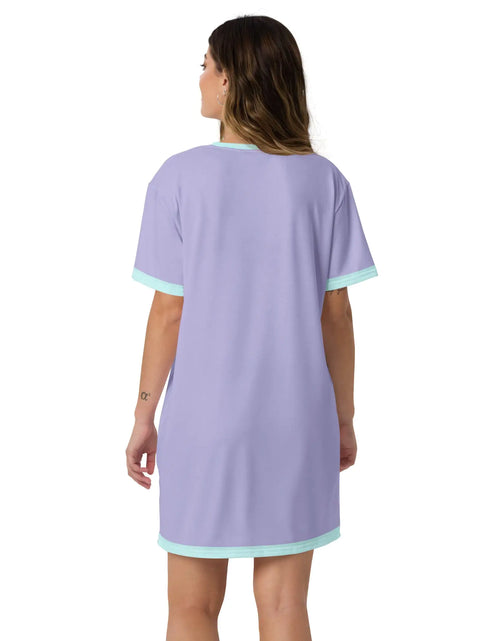Load image into Gallery viewer, Women&#39;s Tropical Seas T-shirt dress

