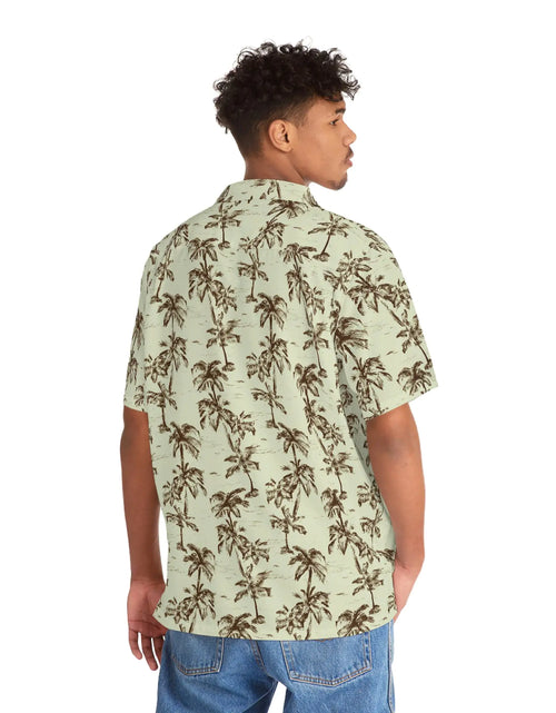 Load image into Gallery viewer, Men&#39;s Verde Palms Hawaiian Shirt
