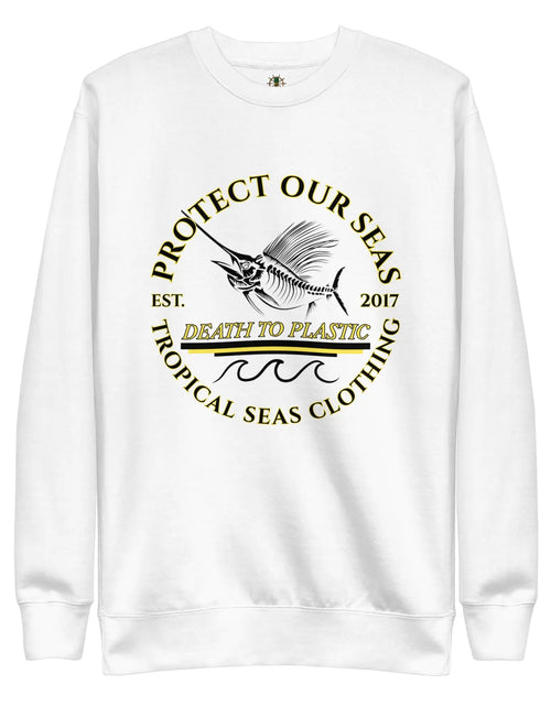 Load image into Gallery viewer, Men&#39;s Premium Death to Plastic Sweatshirt
