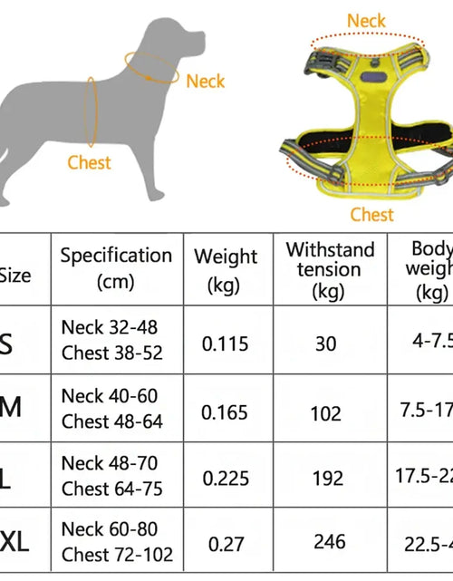 Load image into Gallery viewer, Breathable Dog Harness
