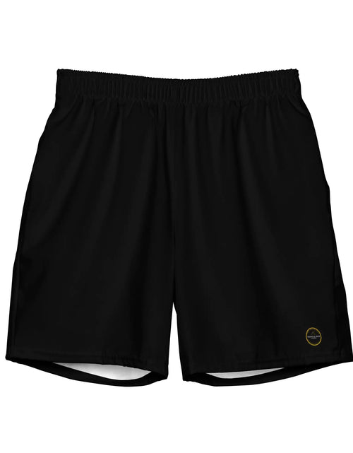 Load image into Gallery viewer, Men&#39;s Black Eco Board Shorts
