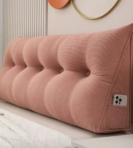 Corduroy Triangle Head Cushion