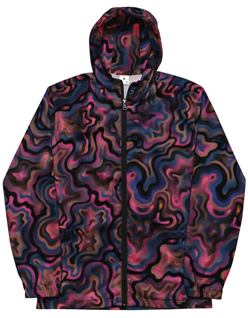 Load image into Gallery viewer, Men’s Tropical Florescent Windbreaker
