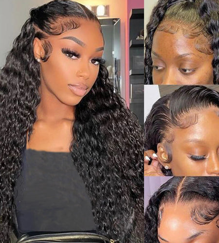 Deep Wave Frontal Wig