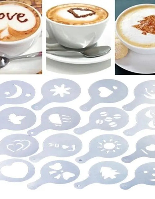 Load image into Gallery viewer, Cute Coffee Instant Art Stencils
