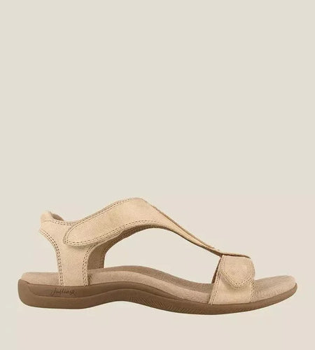 Women's Platform Wedge Velcro Strap Sandals