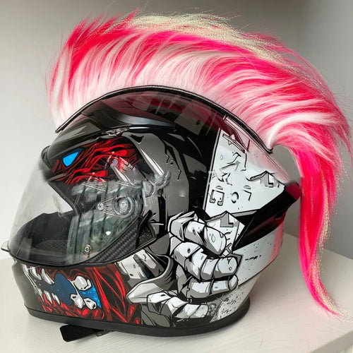 Load image into Gallery viewer, Mohawk Helmet Wig Decorations

