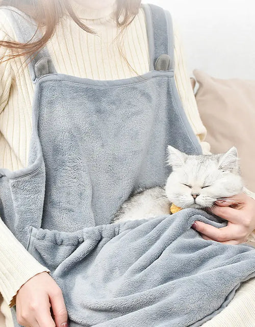 Load image into Gallery viewer, Winter Plush Pets Carrier Pouch
