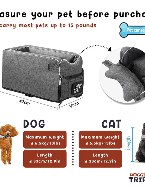 Load image into Gallery viewer, Safety Car Seat For Small Pets
