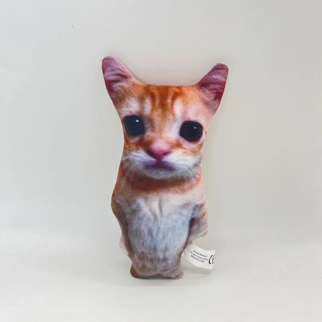 Stuffed Lifelike Cats Plush Toy