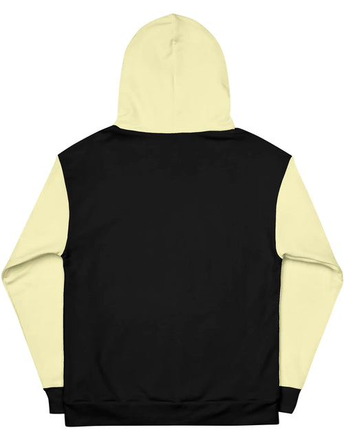 Load image into Gallery viewer, Cream Yellow Two-Tone Tropical Seas Hoodie
