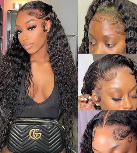 Deep Wave Frontal Wig