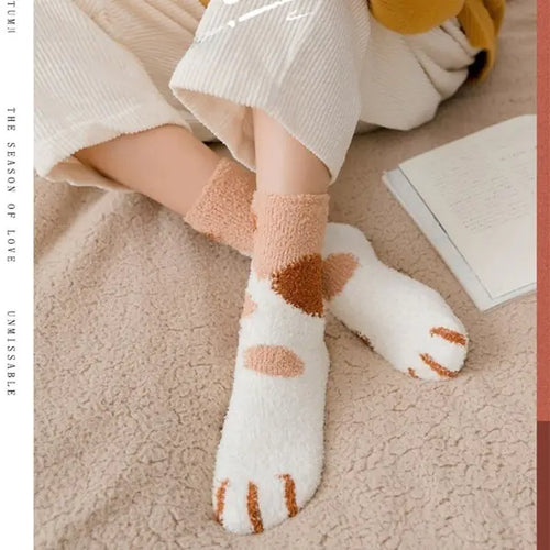 Load image into Gallery viewer, Cat Paw Socks

