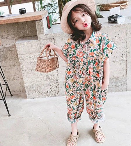 Summer Floral Pant For Children