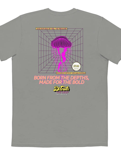 Load image into Gallery viewer, Discover the Deep Deep-sea Jellyfish Pocket T-shirt
