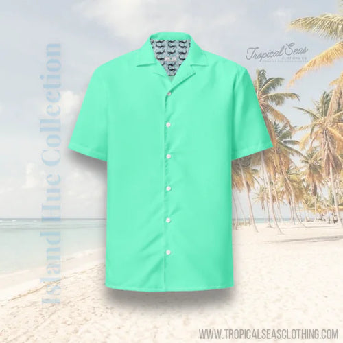 Load image into Gallery viewer, Aqua Sky button shirt
