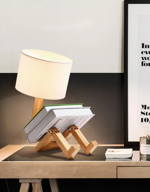 Load image into Gallery viewer, Robot Shape Table Lamp

