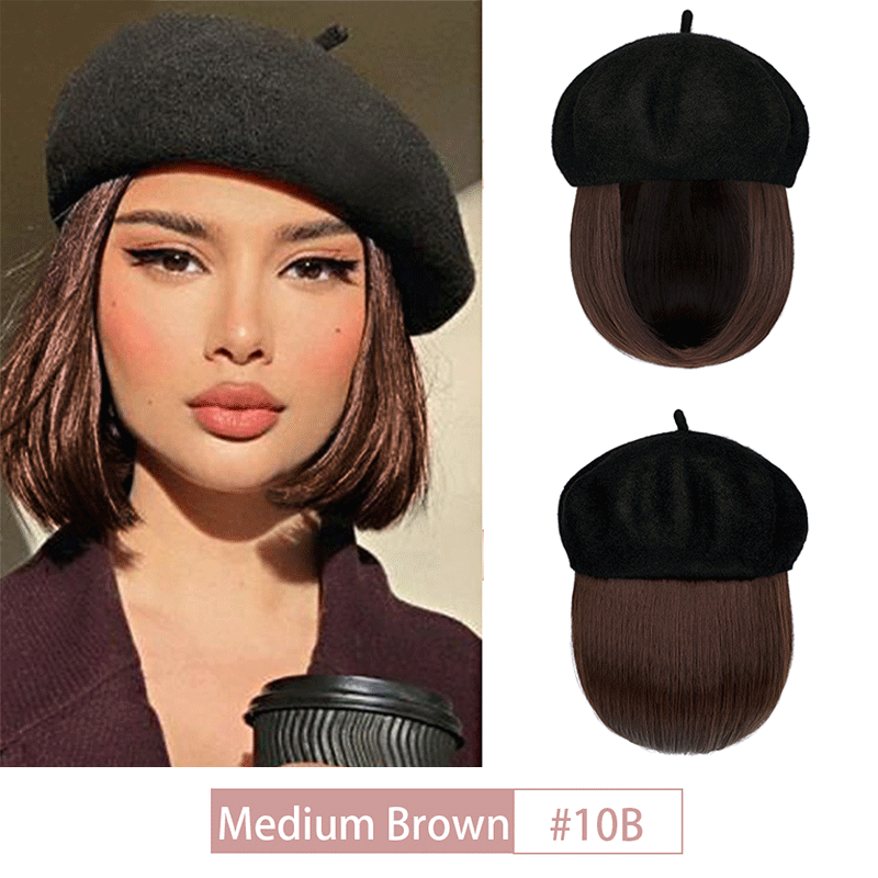 Wig Cap Short Synthetic Bob