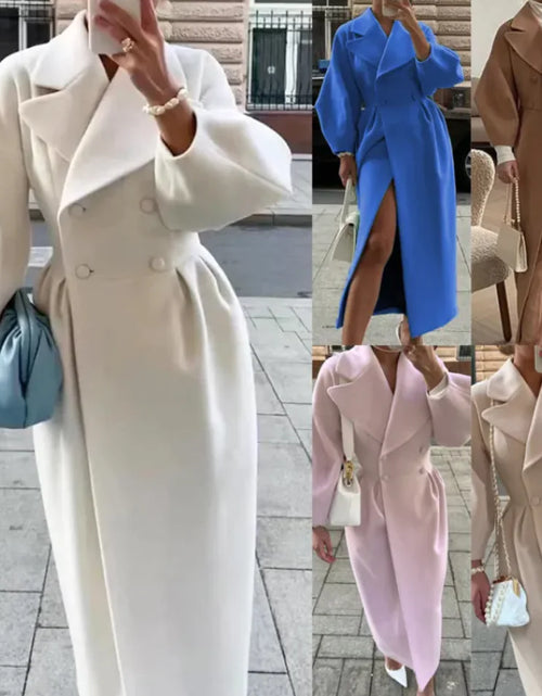 Load image into Gallery viewer, Vintage Lantern Sleeve Lapel Jacket

