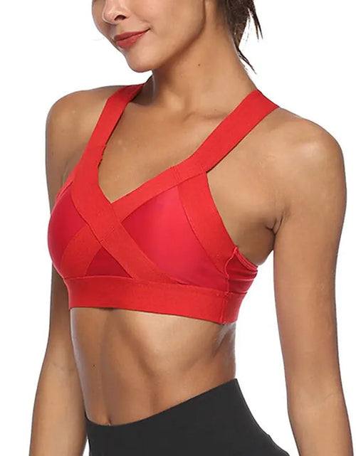 Load image into Gallery viewer, Mesh Breathable Push-Up Sports Bra for Women
