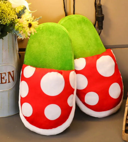 Cannibal Flower Plush Shoes