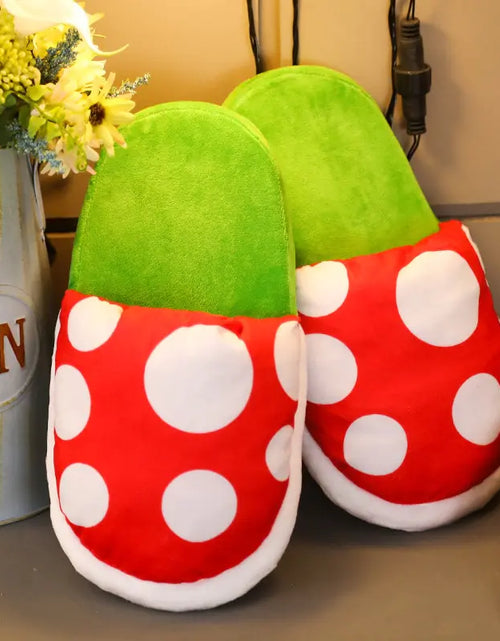 Load image into Gallery viewer, Cannibal Flower Plush Shoes
