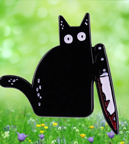 Slayer Cat Brooch