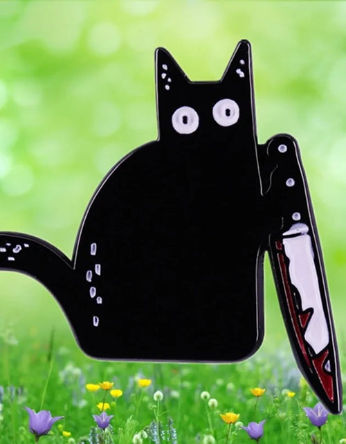 Load image into Gallery viewer, Slayer Cat Brooch
