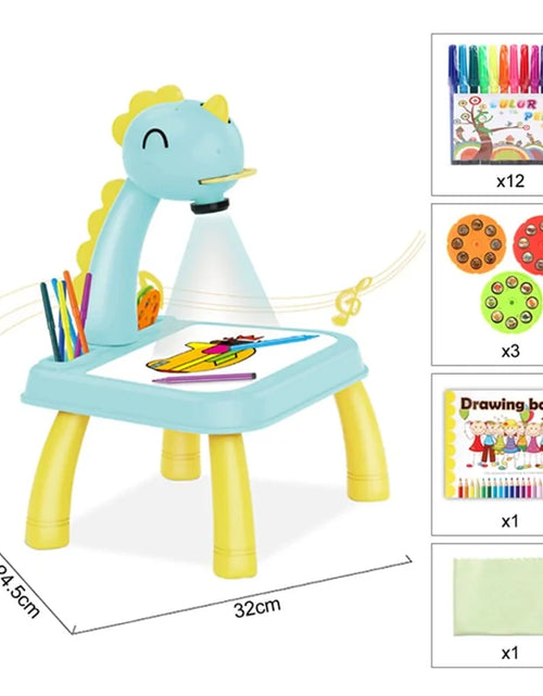 Load image into Gallery viewer, Children Led Projector Desk
