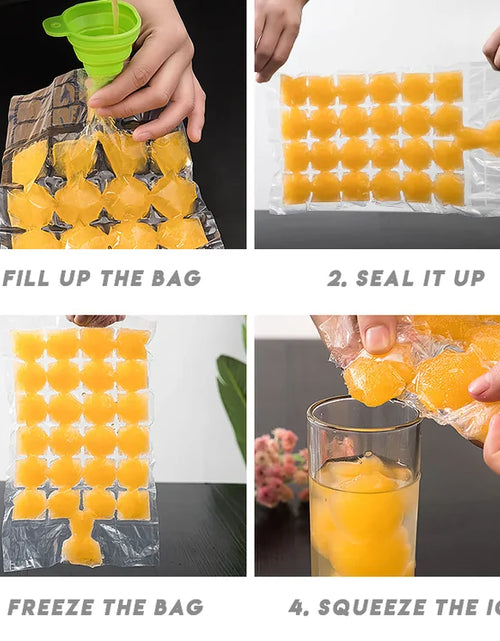 Load image into Gallery viewer, Self Seal Ice Cube Mold
