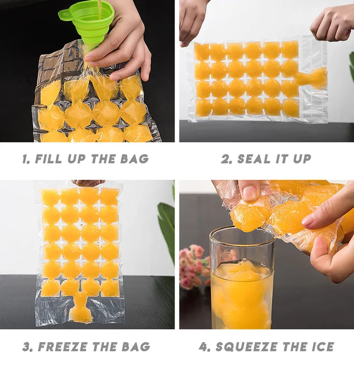 Self Seal Ice Cube Mold