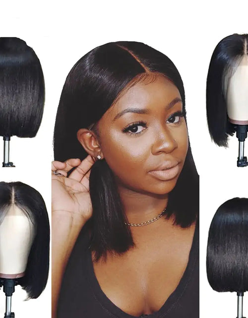 Load image into Gallery viewer, Women&#39;s Black Wig
