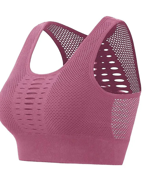Load image into Gallery viewer, Mesh Breathable Push-Up Sports Bra for Women
