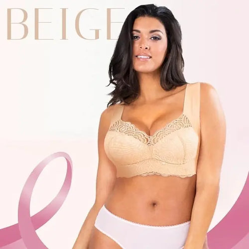 Load image into Gallery viewer, Seamless Lace Cut-Out Bra
