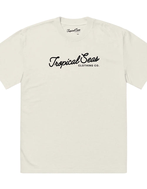 Load image into Gallery viewer, Oversized Tropical Seas Printed Faded T-shirt
