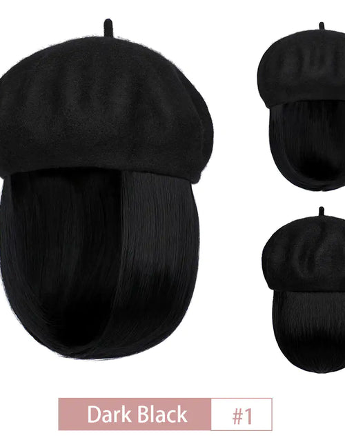 Load image into Gallery viewer, Wig Cap Short Synthetic Bob
