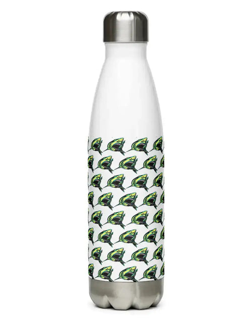 Load image into Gallery viewer, Sharky Stainless Steel Water Bottle
