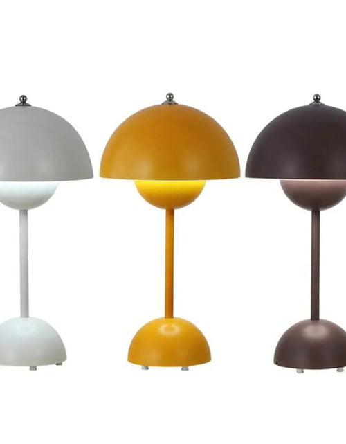 Load image into Gallery viewer, Flowerpot Rechargeable Mushroom Table Lamp
