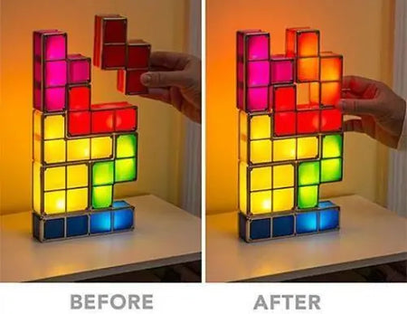 Stackable Creative Tetris Lamp