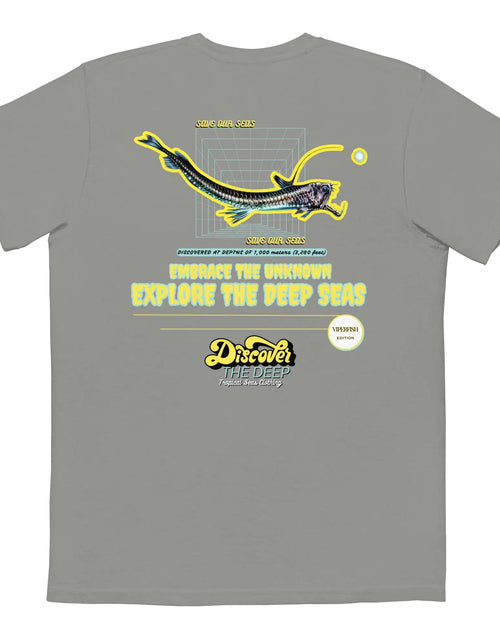 Load image into Gallery viewer, Discover the Deep Viperfish pocket t-shirt
