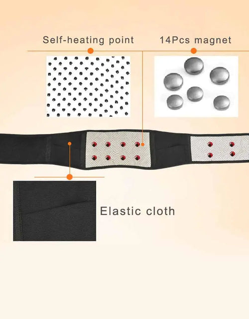 Load image into Gallery viewer, Magnetic Therapy Back Waist Support Belt
