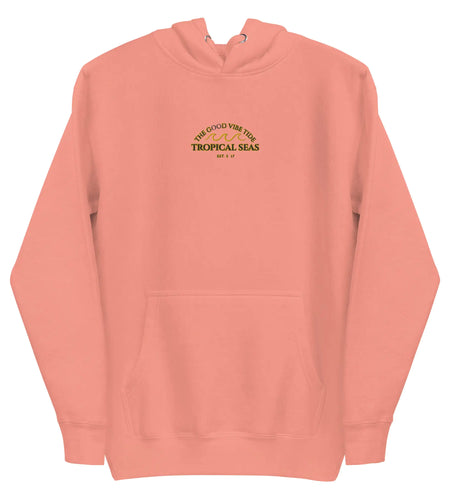 Tropical Seas Center Waves Hoodie