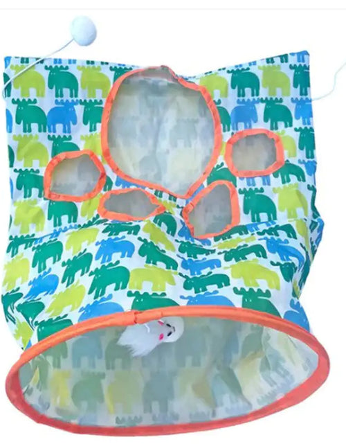 Load image into Gallery viewer, Endless Fun Portable Tunnel Bag For Cats
