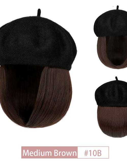 Load image into Gallery viewer, Wig Cap Short Synthetic Bob
